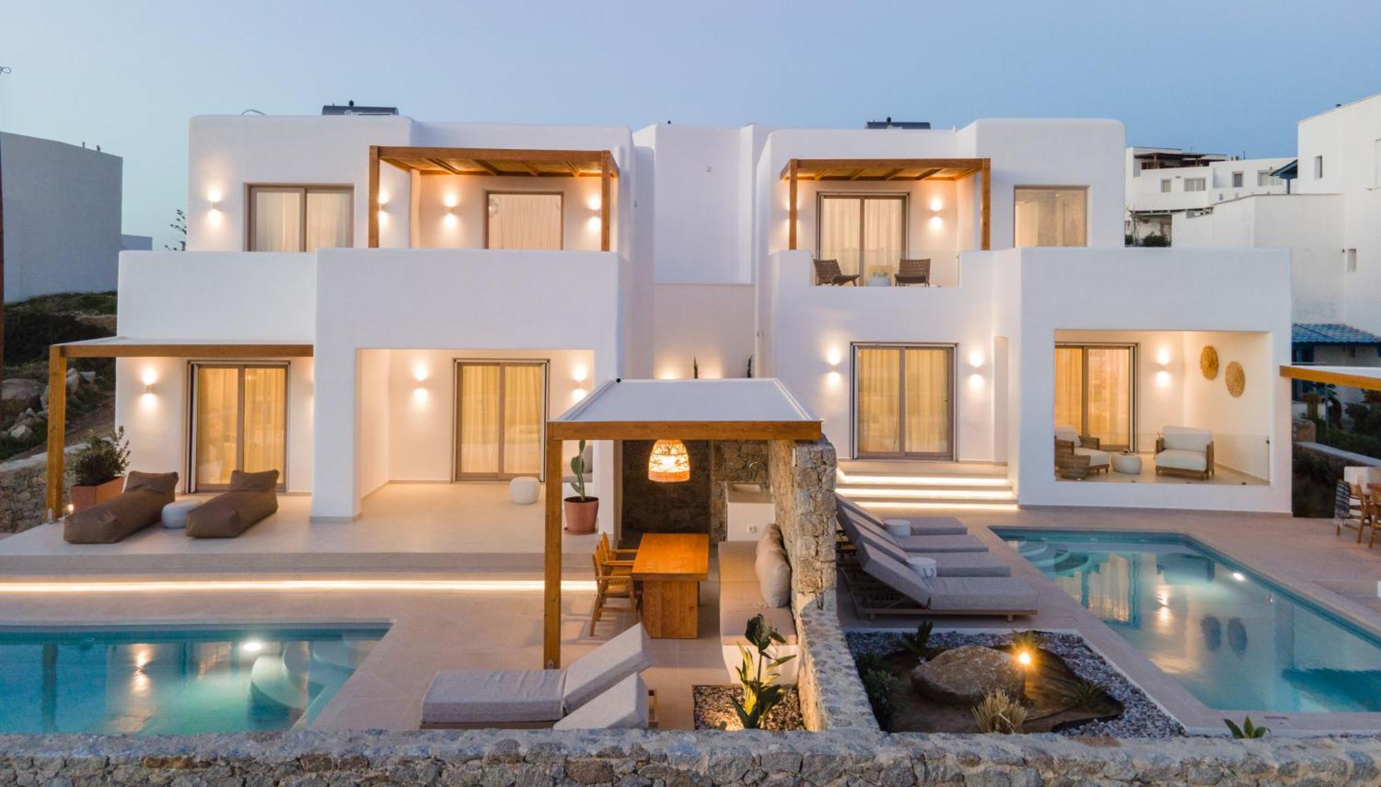 فيلا Fyroi Naxos Agia Anna  المظهر الخارجي الصورة