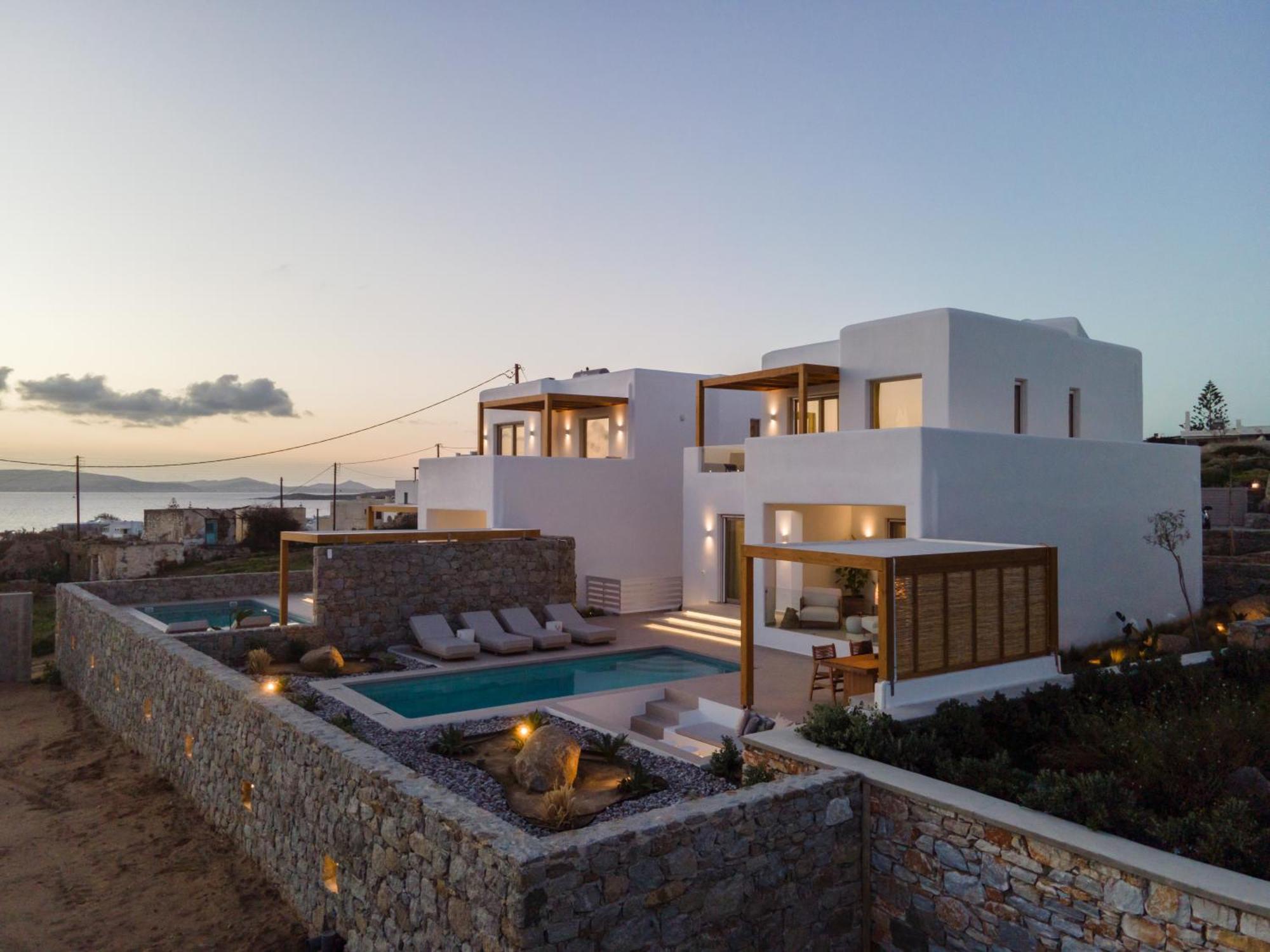 فيلا Fyroi Naxos Agia Anna  المظهر الخارجي الصورة
