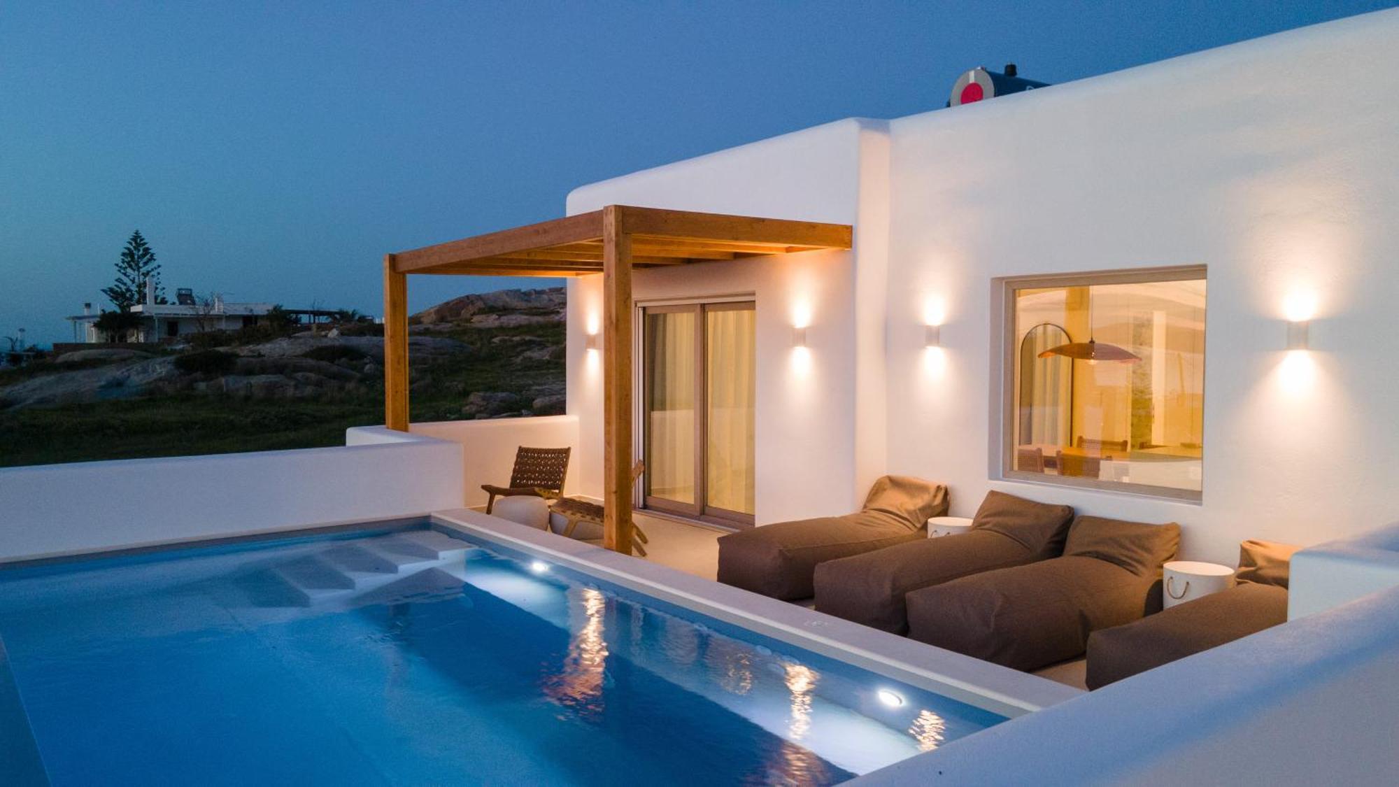 فيلا Fyroi Naxos Agia Anna  المظهر الخارجي الصورة