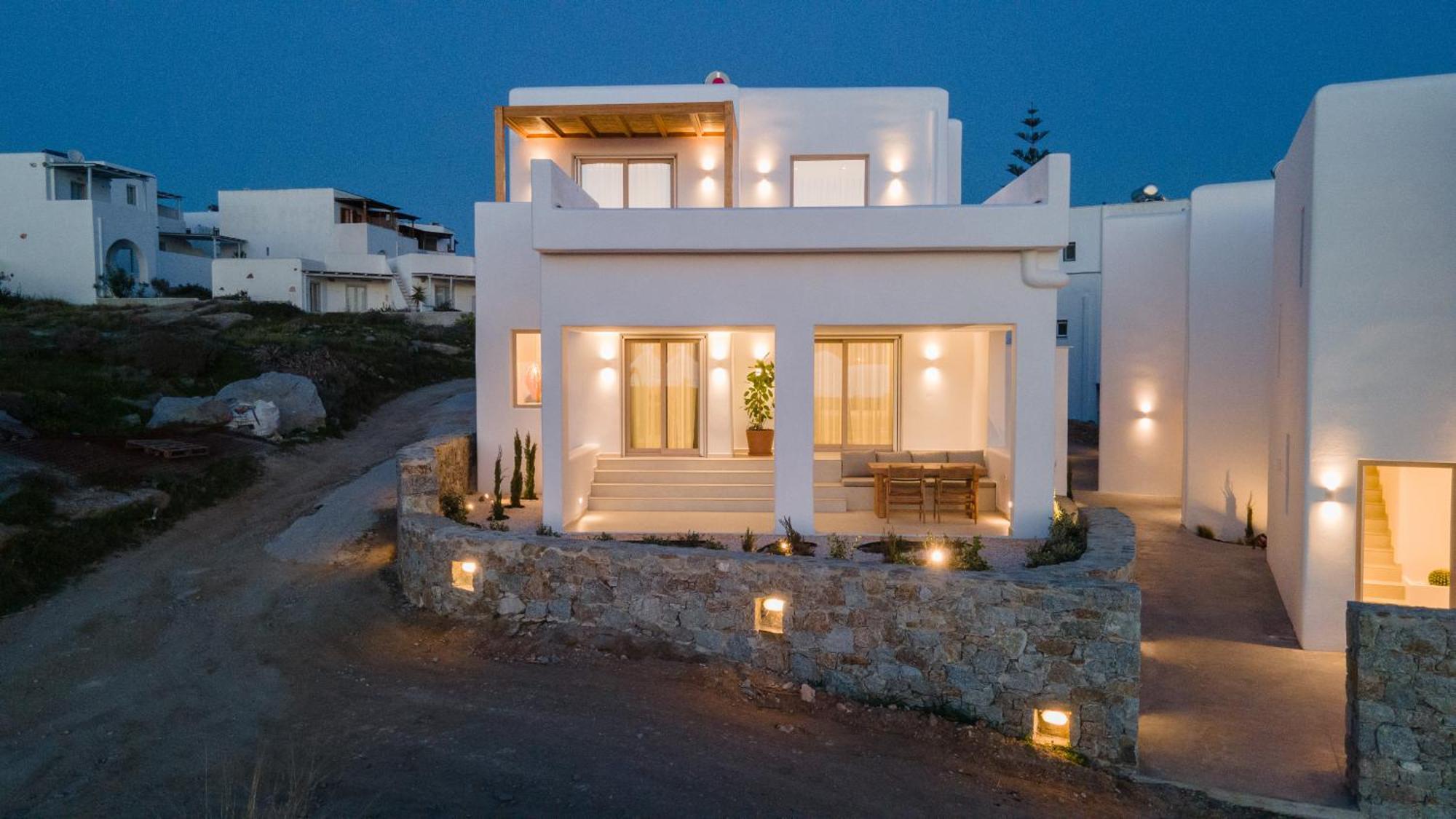 فيلا Fyroi Naxos Agia Anna  المظهر الخارجي الصورة