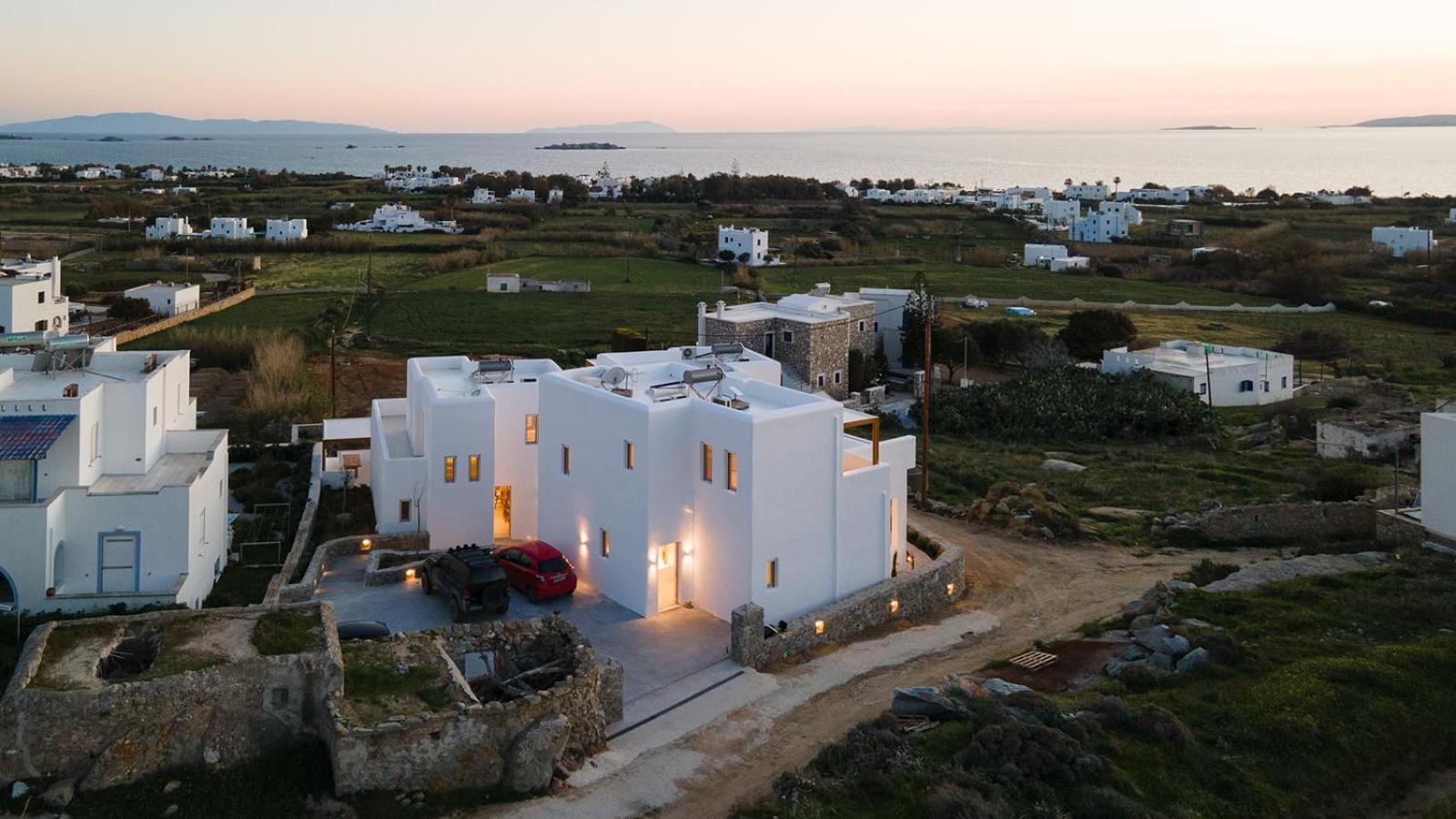 فيلا Fyroi Naxos Agia Anna  المظهر الخارجي الصورة